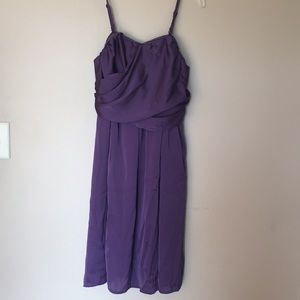 Purple Bridesmaid Dress